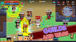 Pixel Knights Online 2D MMORPG mod apk latest versionͼƬ2