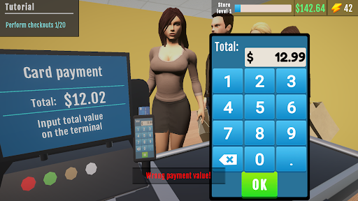 Supermarket Simulator 3D Store mod apk unlimited everything  1.0.3 screenshot 1