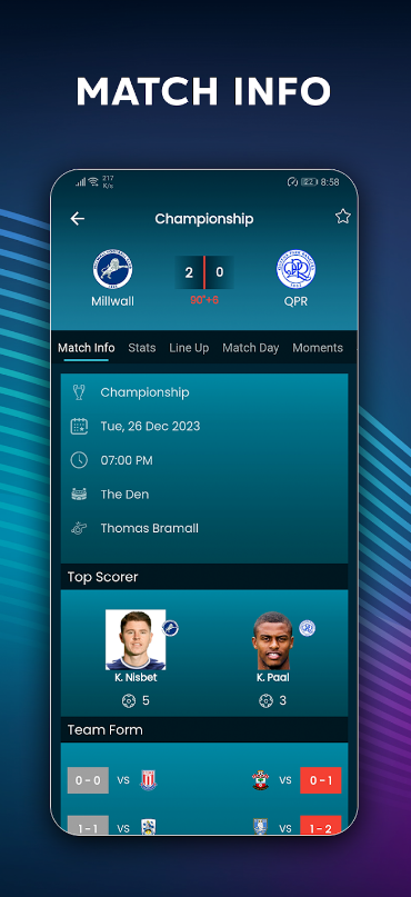 Livefooty Live Football TV App Download for Android  1.3 screenshot 1