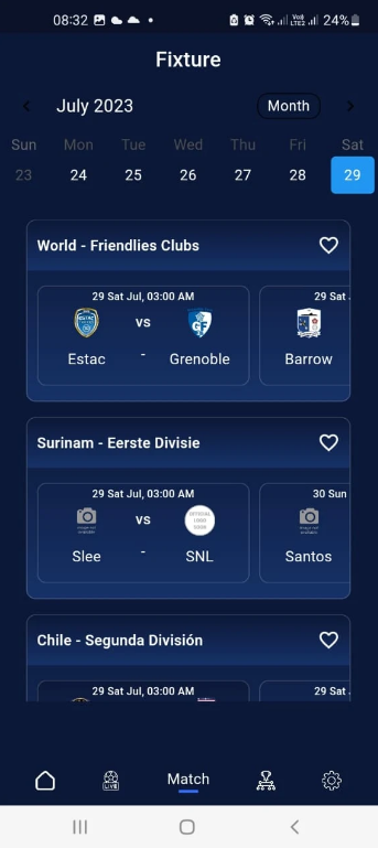 HD Live Footbal TV App Download 2024  1.0 screenshot 2