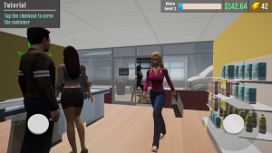 Supermarket Simulator 3D Store mod menu unlimited money and gemsͼƬ1