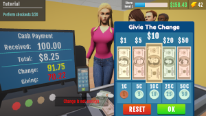 Supermarket Simulator 3D Store mod menu unlimited money and gemsͼƬ2