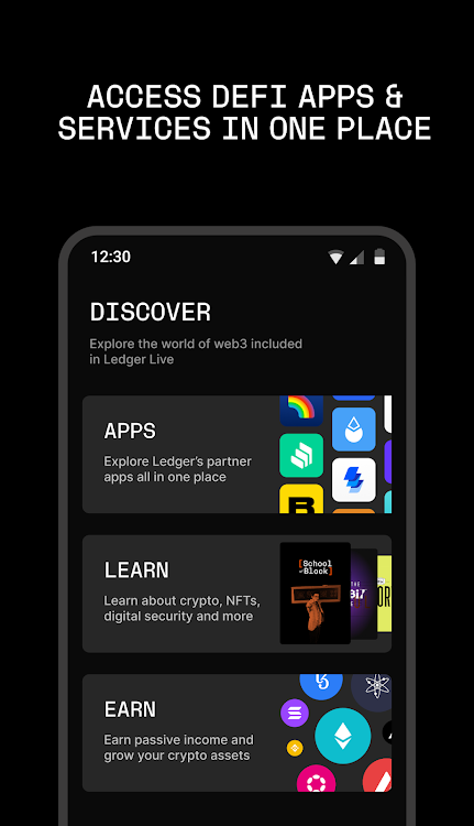 ledgerx wallet app download latest version  v1.0 screenshot 2