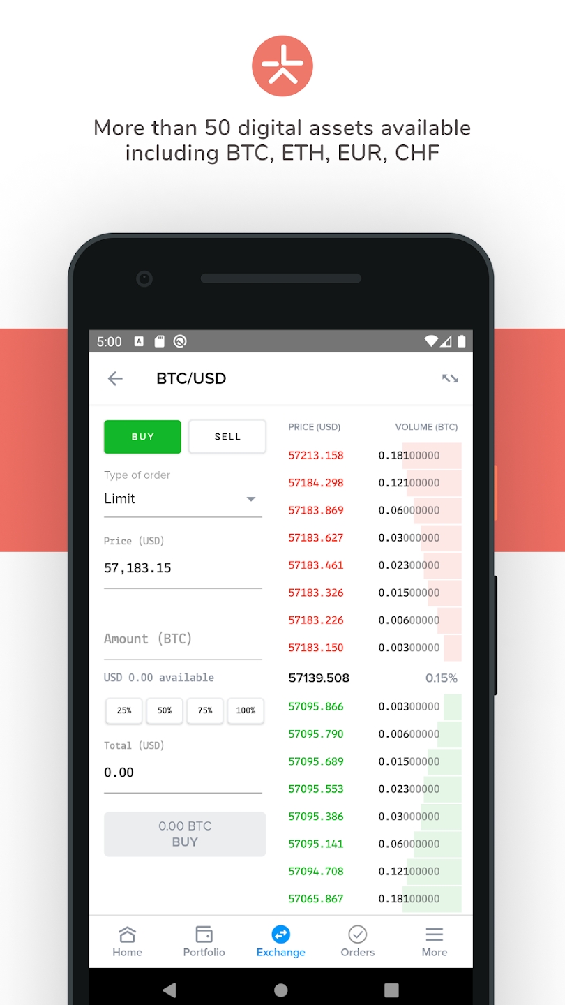 lykke exchange app download for Android  v1.0 screenshot 1