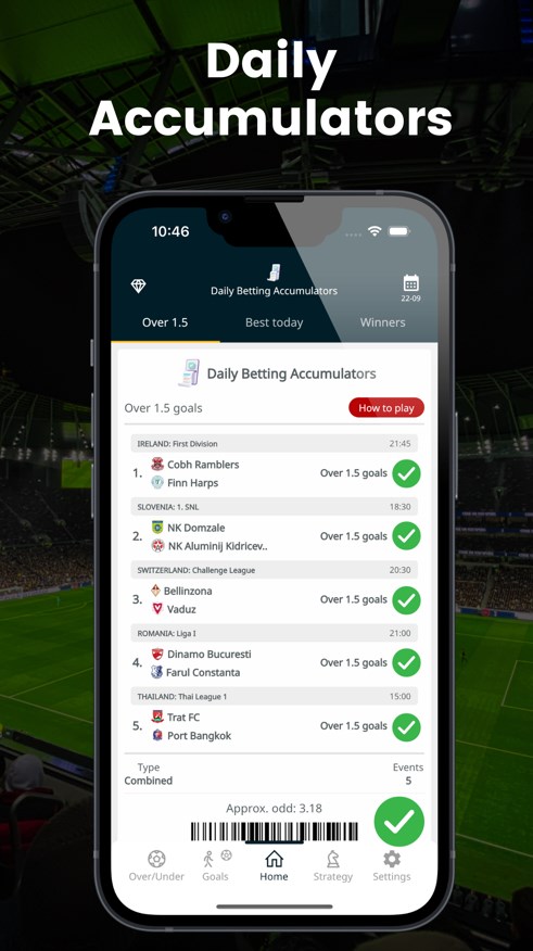 Daily Betting Accumulators mod apk latest version  v1.6.0 screenshot 2