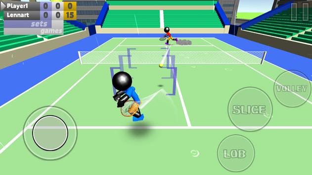 Stickman 3D Tennis mod apk Last version  1.18 screenshot 2