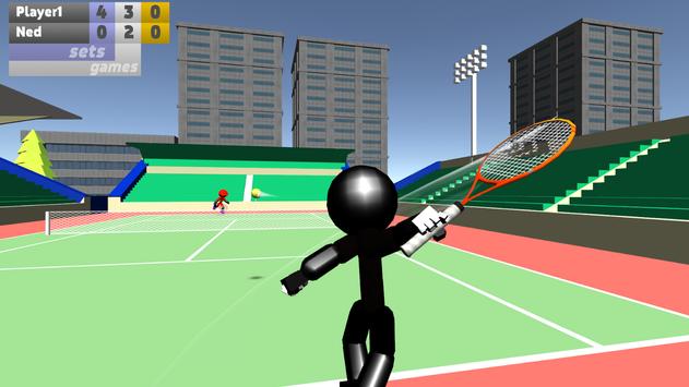 Stickman 3D Tennis mod apk Last version  1.18 screenshot 3