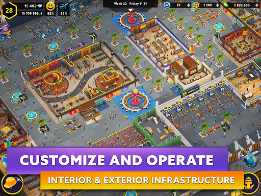 Airport Simulator Tycoon Inc mod apk unlimited money and gems  1.03.0004 screenshot 2