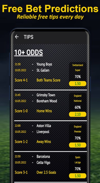Sports Betting Tips app free Last version  v1.0 screenshot 3