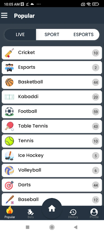 Bet247 App for Android Apk Download Latest Version  1.0 screenshot 2