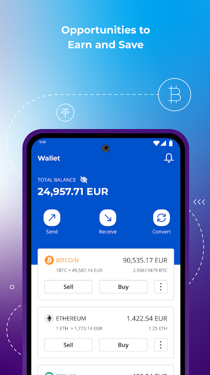 ExNetwork Token Coin Wallet App Download for Android  1.0 screenshot 1