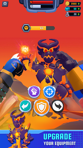 Monster Brawl Planet Defender Mod Apk Unlimited Everything and Max Level  0.1.7 screenshot 1