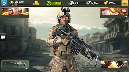 War Sniper Mod Apk 500081 Unlimited Money and Gold  500081 screenshot 3