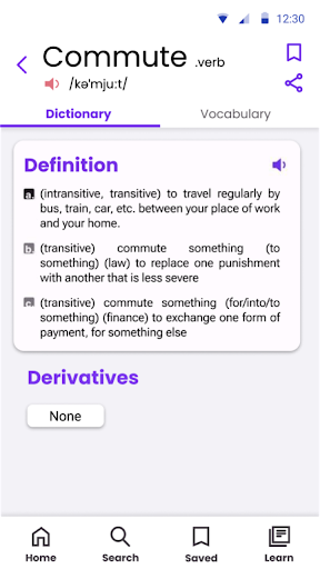English Dictionary Thesaurus mod apk free download  2.0.3 screenshot 5