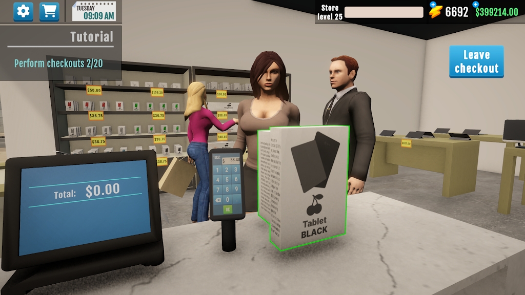 Electronics Store Simulator 3D Mod Menu Apk Unlimited Money Free Purchase  1.0 screenshot 1