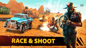 Dead Paradise Car Race Shooter mod apk unlimited moneyͼƬ1