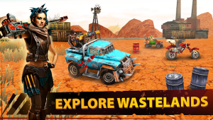 Dead Paradise Car Race Shooter mod apk unlimited moneyͼƬ3