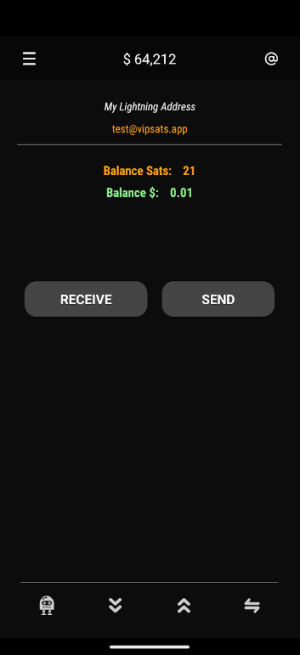 Satoshi Bitcoin Wallet Vipsats App Download for AndroidͼƬ1