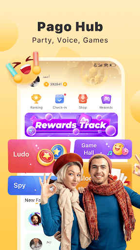 PAGO Chat Play Party Mod Apk Unlimited CoinsͼƬ1