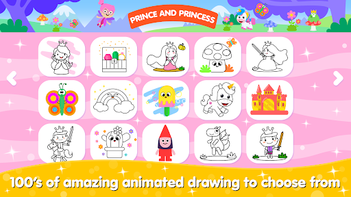 Coloring and Drawing For Girls mod apk unlocked everything  1.8 screenshot 2