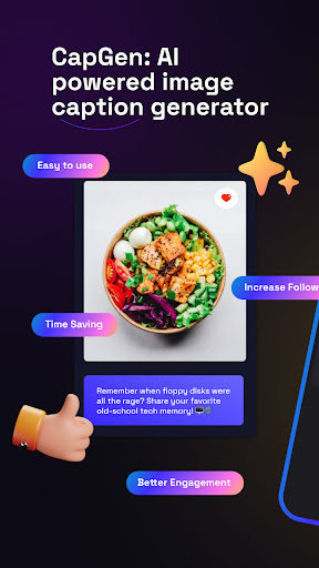 AI Captions for Photos CapGen mod apk latest versionͼƬ1