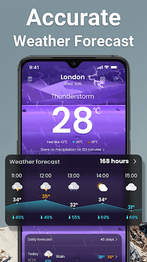 Weather Live radar & widgets mod apk premium unlockedͼƬ2