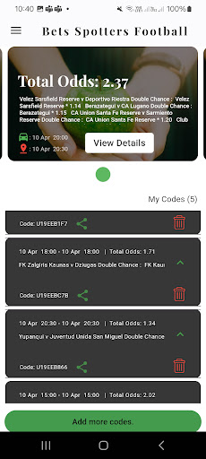 Bet Spotter App Download for Android  1.0.4 screenshot 2