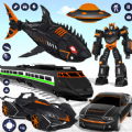 Shark Robot Car Transform Game mod apk unlimited money 117