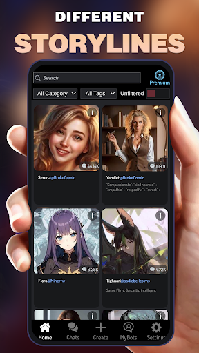 RoleChat Romance Story mod apk premium unlocked  1.0.3 screenshot 5