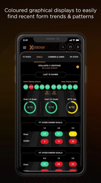 XBet Edge Football Statistics app download for android  1.4.0 screenshot 4