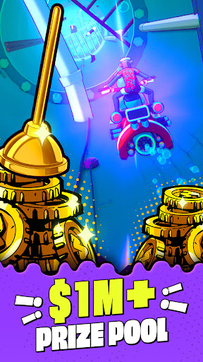 Dookey Dash Unclogged mod apk unlimited money and gems  0.2.6 screenshot 2