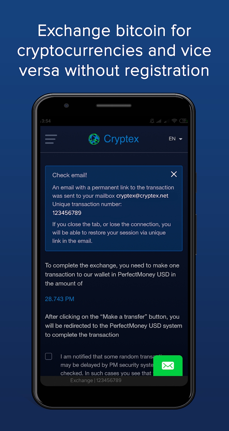 Cryptex Exchange app Download for Android  1.0 screenshot 4