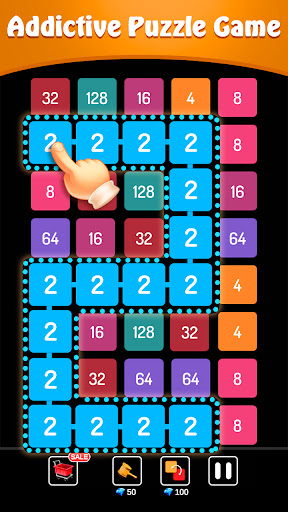 2248 Cube Merge Puzzle Game mod apk no ads  1.3.0 screenshot 3