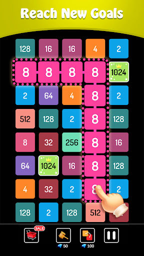 2248 Cube Merge Puzzle Game mod apk no adsͼƬ1