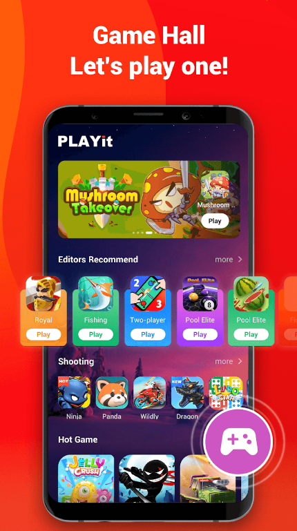 PLAYit Mod Apk 2.7.17.8 Unlimited Coins No Ads Latest Version  2.7.17.8 screenshot 4