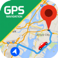 GPS Navigation Road Map Route