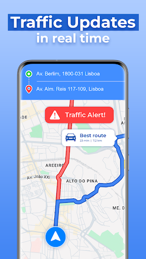 GPS Navigation Road Map Route mod apk premium unlockedͼƬ1