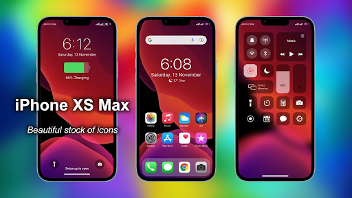 iPhone XS Max Launcher 2024 app free download for android  1.0 screenshot 3