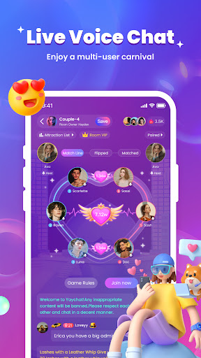 Yaychat mod apk unlimited coins latest version  1.1.7 screenshot 3