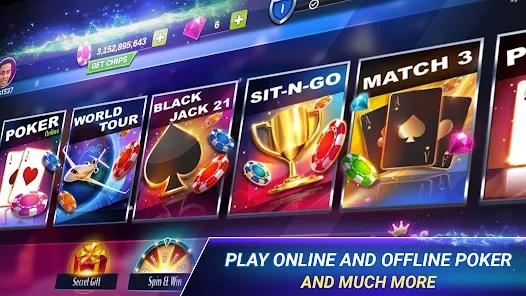 poker offline mod apk unlimited money Latest version  v1.0 screenshot 2