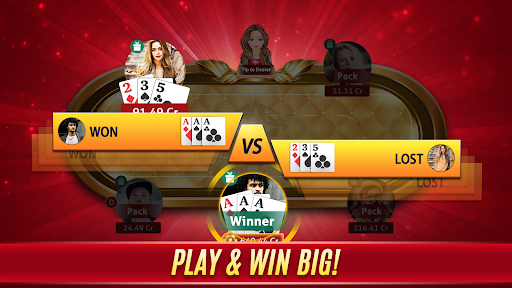 Teen Patti Game 3Patti Poker mod apk unlimited money  55.6 screenshot 4
