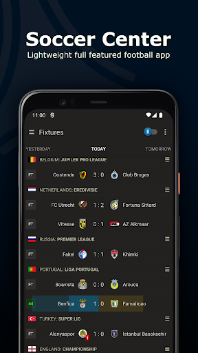 Live Soccer Scores Center App Download for Android  4.2.1 screenshot 4
