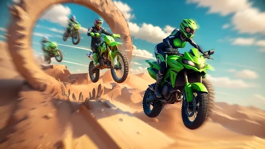Motocross Bike Racing Game 3d mod apk Download Latest version  1.4.5 screenshot 2