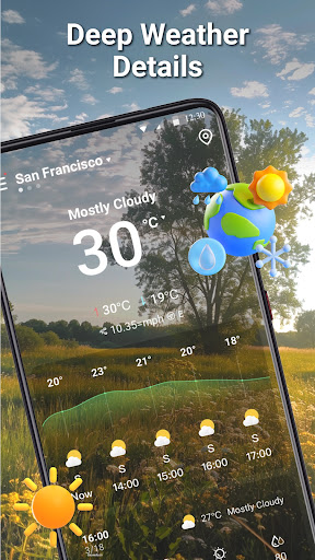Weather Tracker Live forecast mod apk free download  1.2.1 screenshot 3