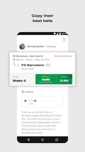Tipster Chat Pro Sport Tips latest version  2.0 screenshot 1