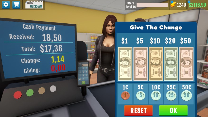 Supermarket Manager Simulator Mod Menu Apk Unlimited Money  1.0.15 screenshot 4