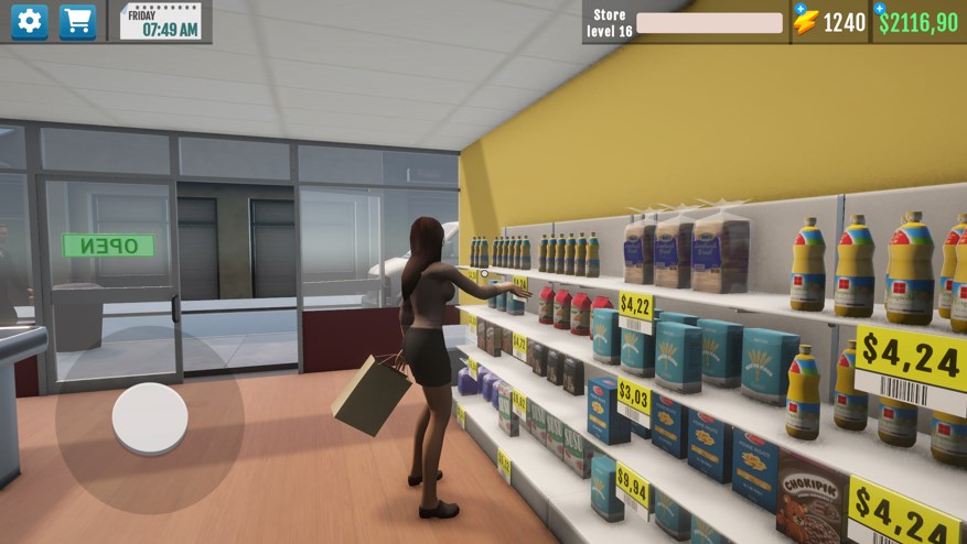 Supermarket Manager Simulator Mod Menu Apk Unlimited Money  1.0.15 screenshot 3