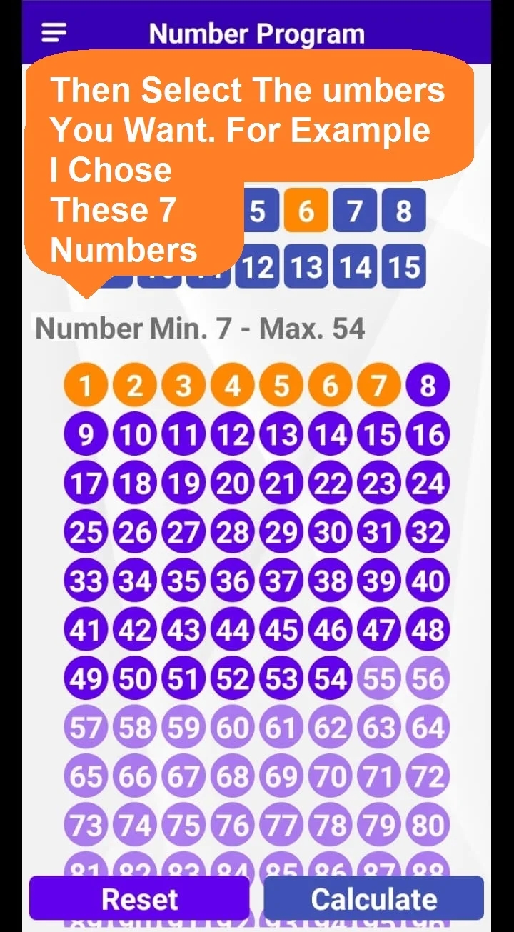 Lotto Combination app Download for Android  v1.0 screenshot 2