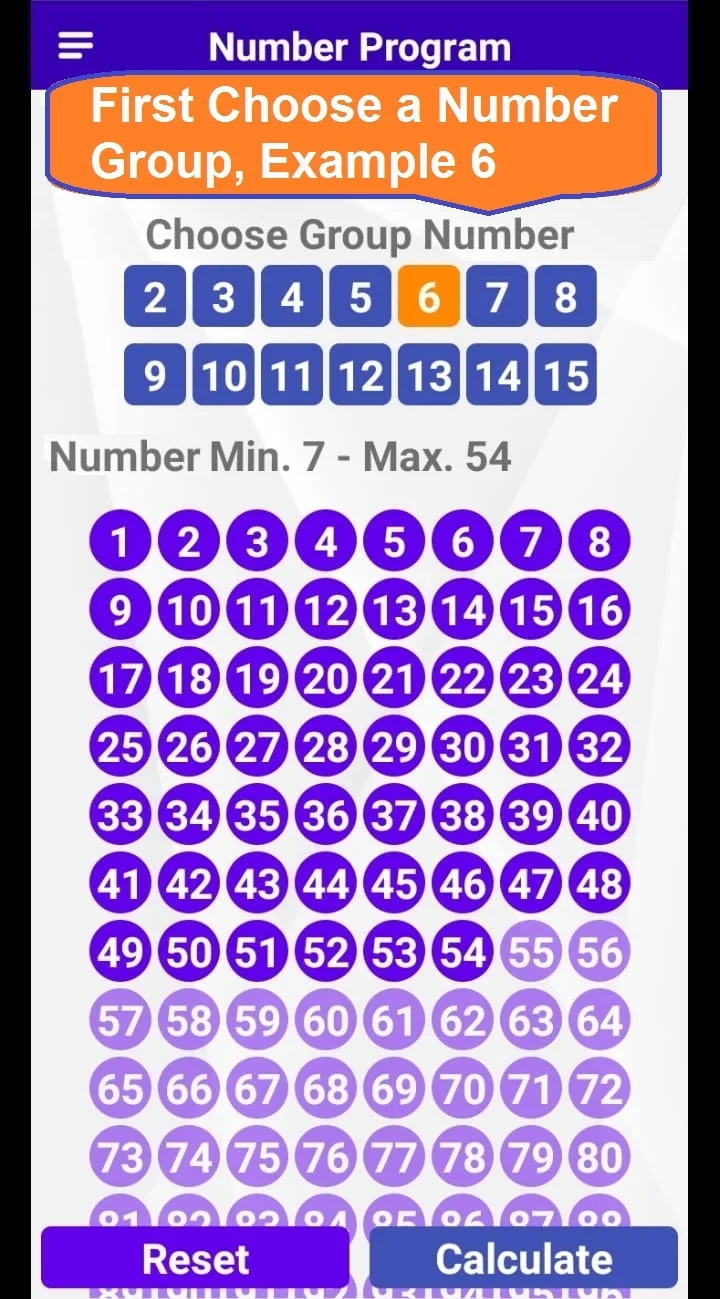 Lotto Combination app Download for Android  v1.0 screenshot 3