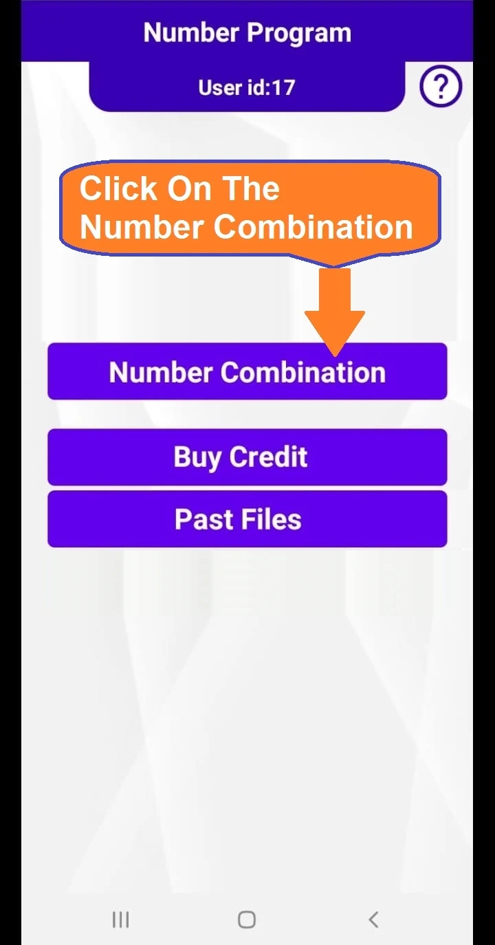 Lotto Combination app Download for Android  v1.0 screenshot 1
